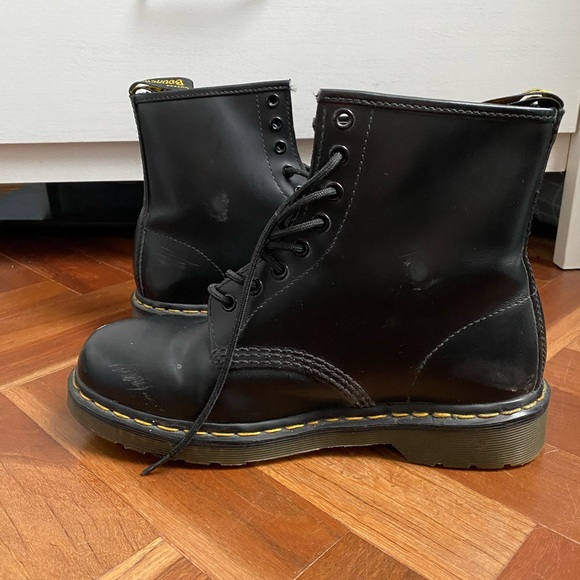 Dr. Martens 1460 Smooth Black Boots US 9 / UK 7 / EU 41 - In Good Condition - Picture 6 of 12